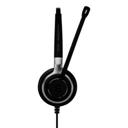 Auriculares Epos SENNHEISER IMPACT SC 635 con cable USB-C para llamadas y música con cancelación de ruido, negros y plateados