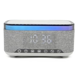 Reloj Despertador Denver CRQ-225 FM LED Multicolor Bluetooth 5.3