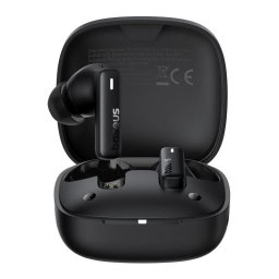 Auriculares Baseus Bowie E19 inalámbricos Bluetooth 5.3 Waterproof IPX5 Negro para Llamadas y Música