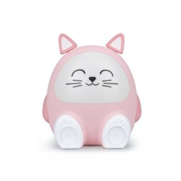 Reloj Despertador Digital Bigben Interactive BTKIDSCAT Rosa Bluetooth 5.0