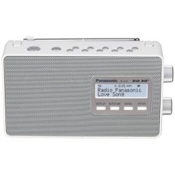 Radio Personal Panasonic RF-D10 Digital DAB+ FM 2W LCD Blanco