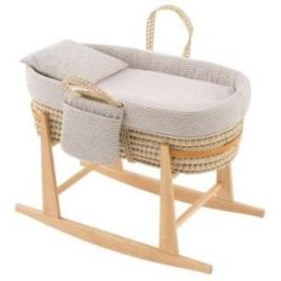 Moisés Mio Cuco + Patas Kansas Beige/Gris 39x80x61cm Cambrass