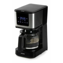 Cafetera de Goteo DOMO My Favourite Coffee 1,25 L 10 Tazas con temporizador y pantalla táctil