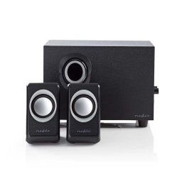 Altavoces Nedis 2.1 Alámbricos 16W con subwoofer y alimentación USB
