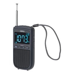 Radio Portátil Camry Premium CR 1905 AM/FM USB Tipo C LCD Negro
