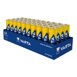 Pilas Varta Longlife Power AA Alcalinas 1,5 V 40 Unidades