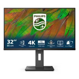 Monitor Philips 32B1N3800/00 32" UltraHD 4K 60Hz VA Altavoces USB Hub Ajuste altura