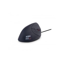 Ratón Urban Factory ERGO USB 3600 DPI Negro Diseño Vertical Ergonomía