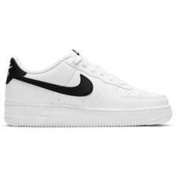 Nike Zapatillas casual de niños Air Force 1 . (36) Blanco / Negro