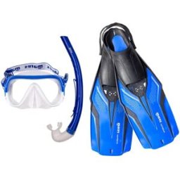 MARES Set completo de buceo NATEEVA KEEWEE JUNIOR. (1) Azul