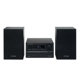 Microcadena Muse M-62 BTS 2x10W RMS Bluetooth 5.0 CD USB FM Negra