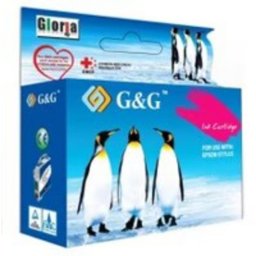 Cartucho de tinta G&G 14663 XL cian compatible Epson 9,6 ml 800 páginas