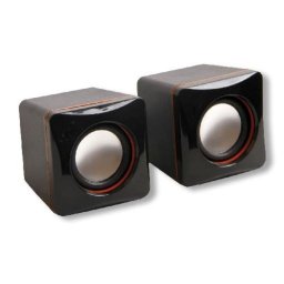 Altavoces MCL 2.0 USB cableados 4 W para PC con control de volumen