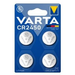 Pila Varta CR2450 Litio 3V 4 piezas