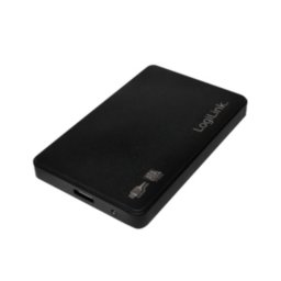 Caja PC LogiLink UA0256 2.5" SATA USB 3.2 Gen1 Aluminio Negro LED Plug & Play