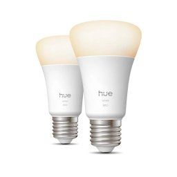 Bombilla Inteligente Philips Hue A60 E27 810 Lúmenes Paquete de 2