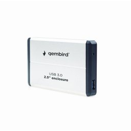 Caja PC Gembird EE2-U3S-2-S 2.5" Aluminio Plata USB 3.2 Gen 1 SATA