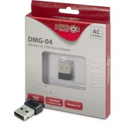 Tarjeta de Red Inter-Tech DMG-04 USB 2.0 Inalámbrica WLAN 433 Mbit/s