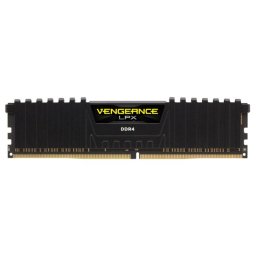 Memoria RAM Corsair Vengeance LPX 32GB 4x8GB DDR4 2666MHz CL16 Negro Heatsink