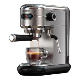 Cafetera Espresso HiBREW H11 1,1 L 19 Bares 2 Tazas con vaporizador
