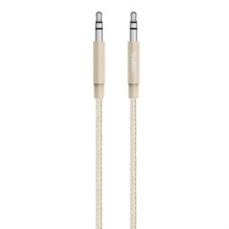 Belkin Mixit Cable Audio Minijack 3.5mm Dorado
