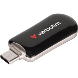 VERBATIM 30224 - Memoria USB, USB 3,2, 64 GB, Plectra, negro