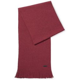 Boss Bufanda ALBAS rojo oscuro