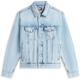Tommy Jeans Chaqueta vaquera RYAN azul claro XXL