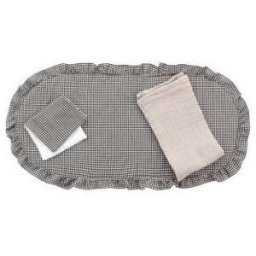 Pack Colcha Capazo Polo Black 35x75x1cm Cambrass