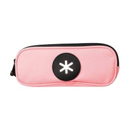 Estuche Escolar Antartik Doble Portatodo Coral con 2 Cremalleras