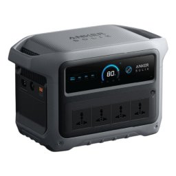 Estación de energía Anker Solix C1000X Gen 2 1024Wh 4 puertos AC 4 USB Batería Li-ion Pantalla LCD Cargador solar