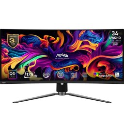 Monitor MSI MAG 341CQPDE 34" UltraWide Quad HD 175Hz QD-OLED Curvo HDR400 Ajuste de altura