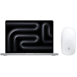 Apple MacBook Pro 14" Apple M5 Pro 15 núcleos 24GB 1TB SSD GPU 16 núcleos macOS Plata + Magic Mouse Superficie Multi‑Touch Blanca