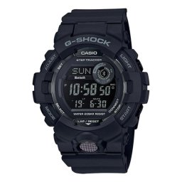 Casio GBD-800-1B Bluetooth 48,6mm Negro Resistente al Agua 20ATM Cronómetro