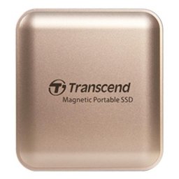 Disco Duro Transcend ESD420 4 TB SSD USB Tipo C 2000 MB/s Protección contraseña Oro