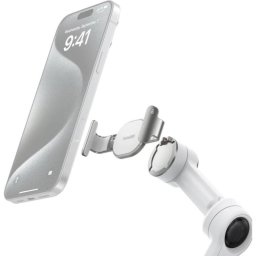 Soporte para teléfono Insta360 Flow 2 Pro magnético blanco aluminio