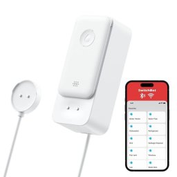Detector de fuga de agua SwitchBot W4402010 Inalámbrico Alarma Wi-Fi IP67