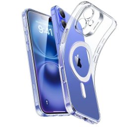 Funda para móvil ESR Zero Clear Case HaloLock Transparente Polímero para iPhone 16 Plus