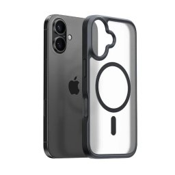 Funda para móvil Torras Guardian-Mag Cover case Negro compatible con iPhone 16 Plus