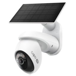 Cámara IP TP-Link Tapo C660 4K Visión Nocturna Exterior IA Alarma Panel Solar Audio Bidireccional