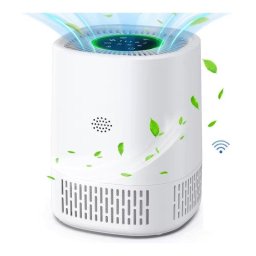 Purificador de Aire 3 en 1 Filtro HEPA H13 Control Inteligente App Voz Modo Sueño