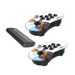 Klack A16 Consola Retro Quad Core 15000 Juegos 2 Mandos Negra