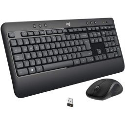 Logitech MK540 Advanced Combo Teclado y Ratón Inalámbrico Receptor USB Unificador y Batería 3 Años