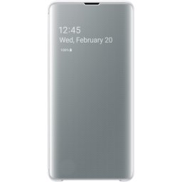 Samsung Clear View Cover Blanca para Samsung Galaxy S10 Plus