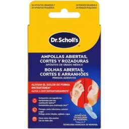 Scholl Dr. Apósitos Ampollas, Cortes y Rasguños x6