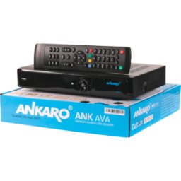 ANKARO ANK AVA - Receptor, DVB-S2X, 4K@60 Hz, con PVR