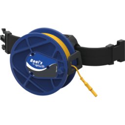 ELECTRO PJP STBREEL 50 SW - Carrete de cable, negro, 50 m, con correa para el hombro