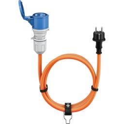 GOOBAY 76219 - Enchufe de camping CEE de 5 m > enchufe con contacto de puest