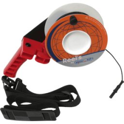 ELECTRO PJP XREEL 30 BL - Carrete de cable, azul, 30 m, con correa para el hombro