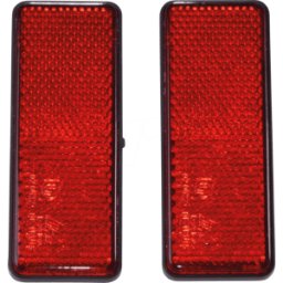 FREI ANHGR 36505 - Remolque - reflector, angular, rojo, juego de 2